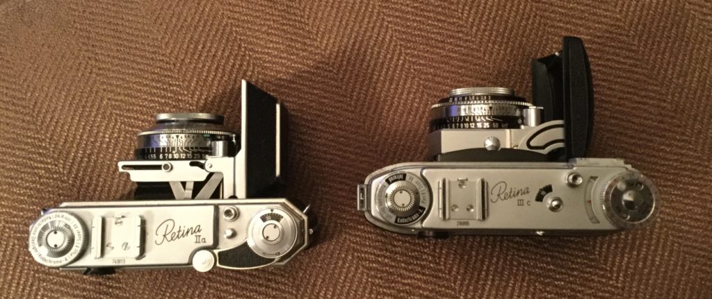 Kodak Retina IIIc vs. IIa – Newly serviced