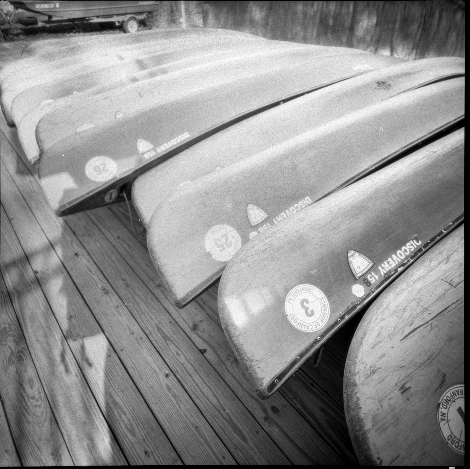 Winter Canoes in XRay