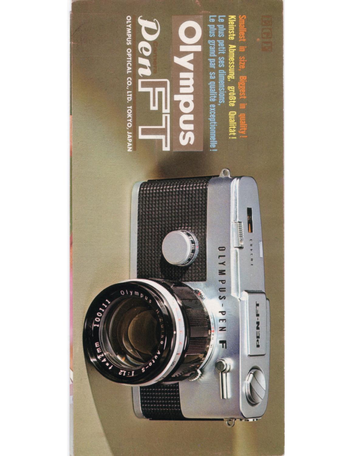 【動作品】Olympus PEN FT Olympus Pen FT | LENS-DB.COM